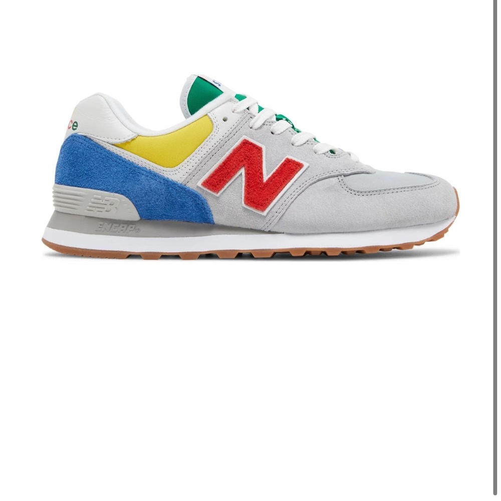 Staud x New Balance 574 Classic Sneakers